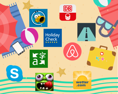 Urlaub – Diese Apps solltest du im Urlaub unbedingt dabei haben!